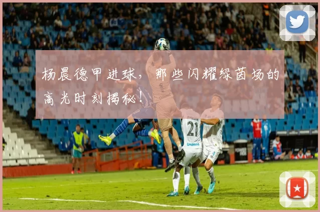 杨晨德甲进球,那些闪耀绿茵场的高光时刻揭秘!
